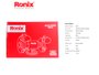 Imagen de AMOLADORA DE BANCO RONIX 220V 350W 2950 RPM
